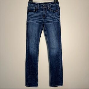 BKE The Buckle Alec Jeans 29x34 dark and light wash faded like new blue jeans